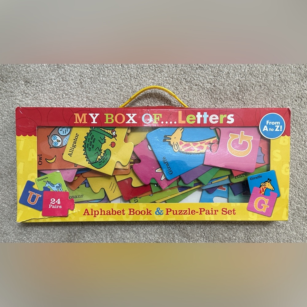 Reader’s Digest My Box of Letters Puzzle Pair Set